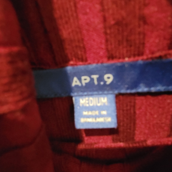 Womens Apt. 9 Turtle Neck Sweater - Picture 4 of 5